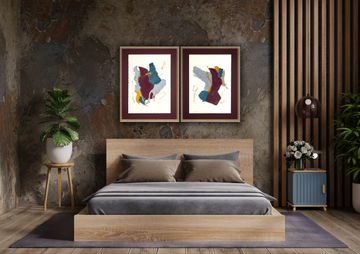 NASSER I & II - Paper Painting by NOVOCUADRO ART COMPANY - view 3